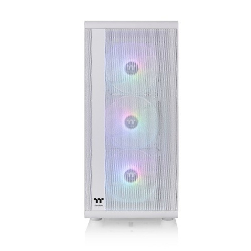 Thermaltake S200 TG ARGB Snow Mid Tower ATX Chassis – Snow