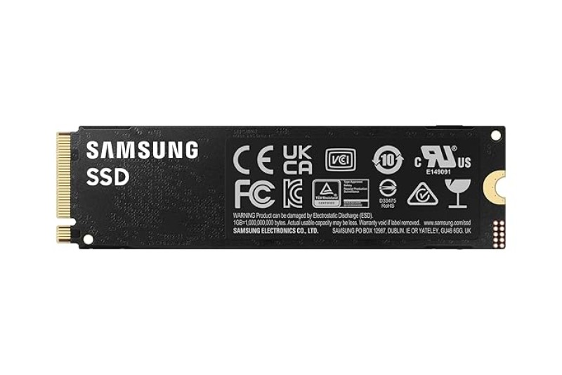 Samsung 990 PRO 1TB PCIe 4.0 M.2 NVMe SSD – Ultra-Fast Internal Drive For Gaming & Creative Workloads
