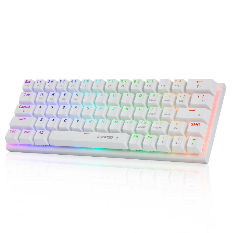 E-YOOSO Z11 New Mechanical Gaming Keyboard Red Switch 63 Keys RGB Backlight