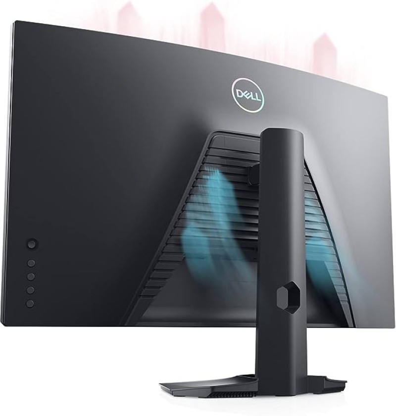 Dell S3222DGM 32" 4K DCI 2160p Curved Gaming Monitor 31,5" HDMI DP - Black,