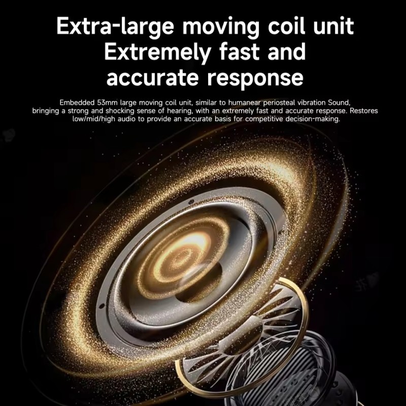 AJAZZ AHM08 MAX Tri-Mode Wireless Gaming Headphone