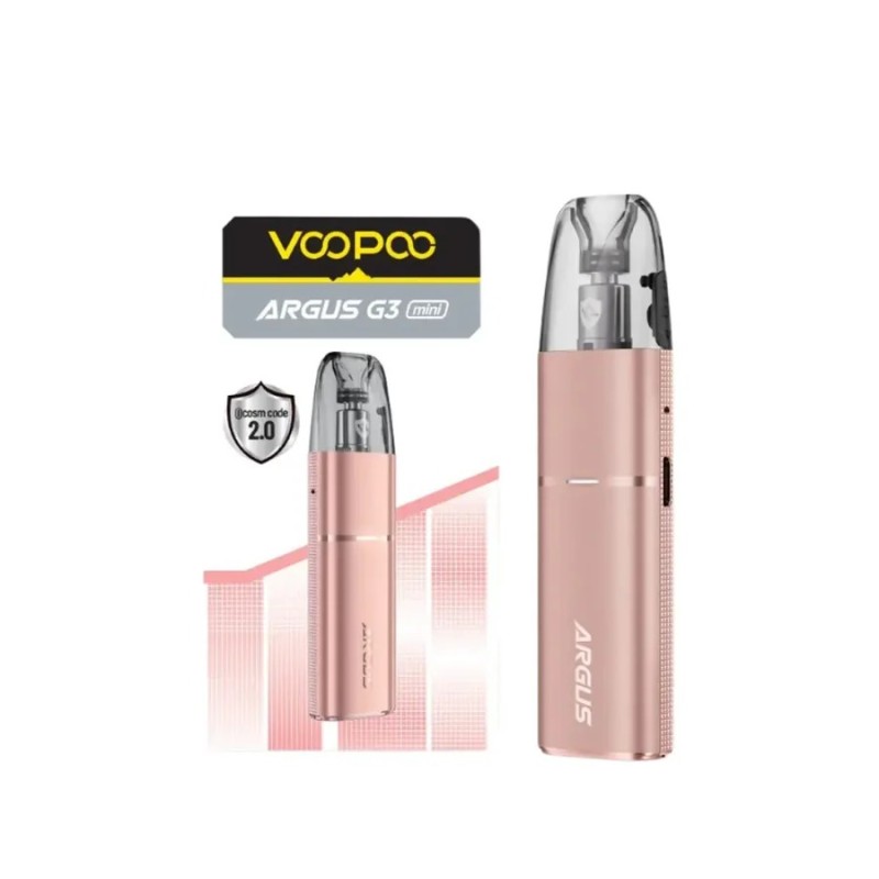 VOOPOO Argus G3 Mini Pod Vape Price In Nepal – 30W, 1350mAh, ICosm 2.0, USB-C Charging