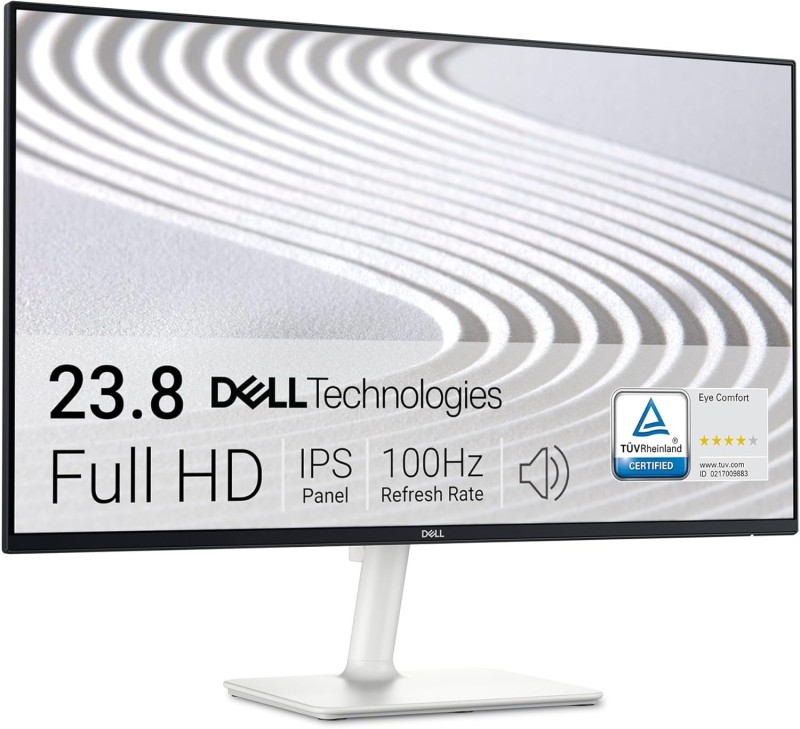 Dell S2425H 24″ FHD Monitor | IPS Panel | 100Hz | In-Built Speakers | 99% SRGB