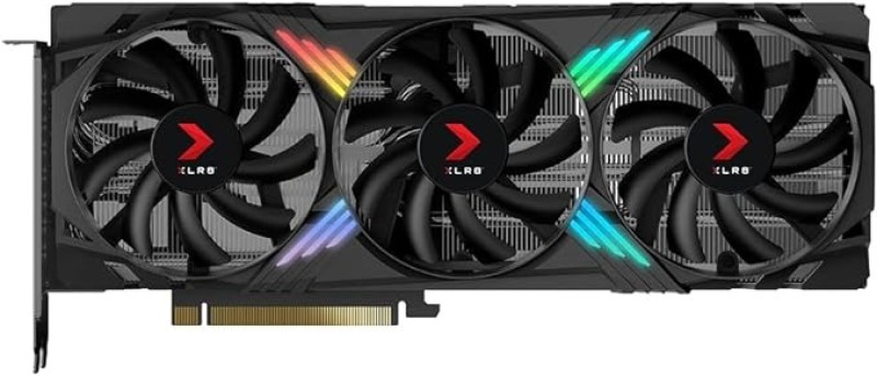 PNY GeForce RTX™ 4070 Super 12GB XLR8 Gaming VERTO™ Epic-X RGB™ OC Triple Fan Graphics Card DLSS 3 (NVIDIA GeForce SFF-Ready, ARGB, 192-bit, PCIe 4.0, GDDR6X, HDMI/Display, Supports 4k, 2 Slot)
