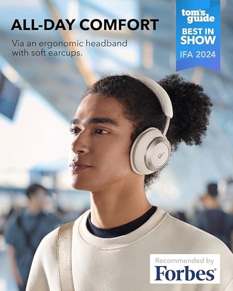 Soundcore By Anker Space One Active Noise Cancelling Headphones