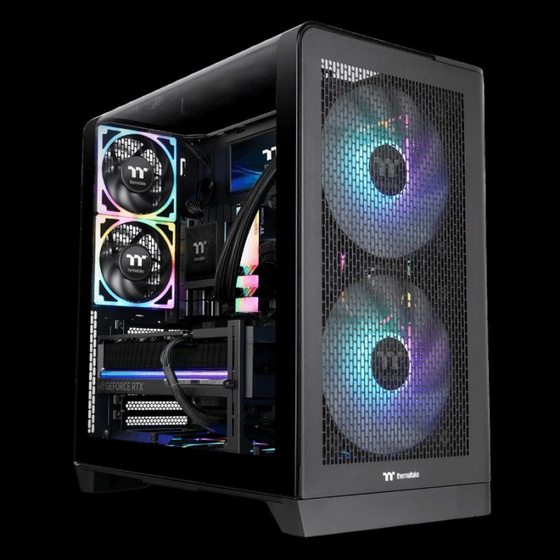 Thermaltake View 390 Air Mid Tower Case Black