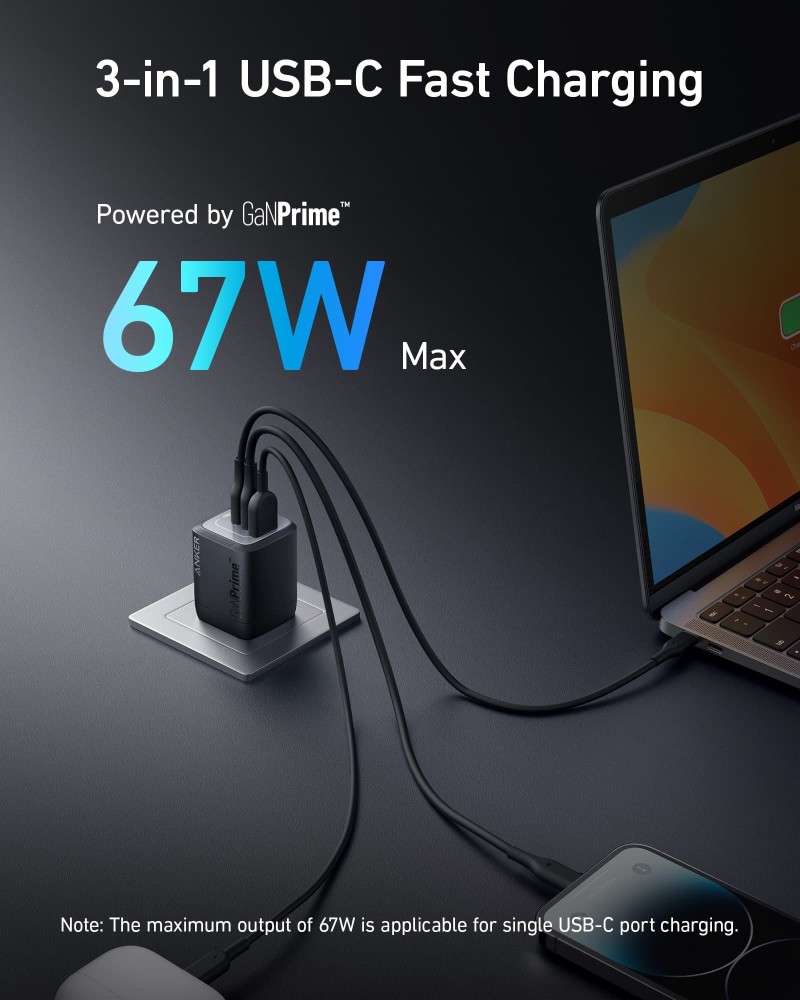 Anker 336 67W Wall Charger