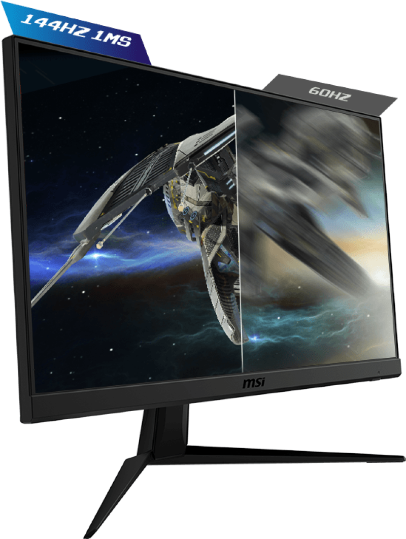 MSI Optix G241 24-inch FHD 144Hz Gaming Monitor / 1ms Response Time / 128% SRGB / 16.7M Colors