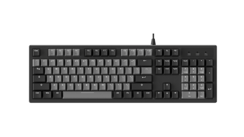 DAREU EK104 Wired Gaming Keyboard | Dream Switch | Full Size 104 Key | Rainbow RGB