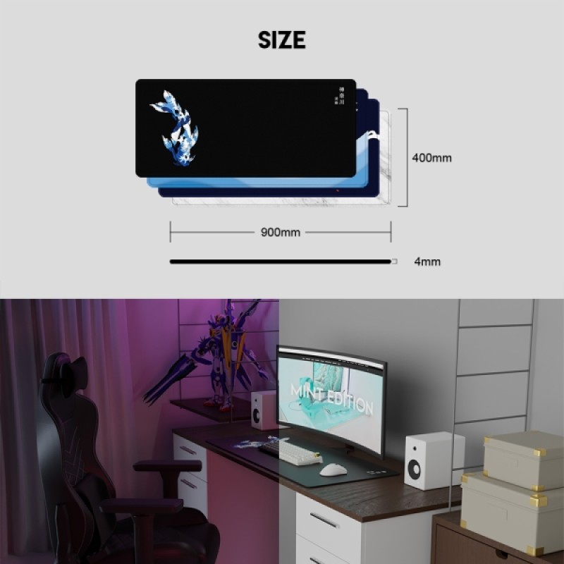 Fantech ATO MP905 Desk Mat (Kanagawa Wave )