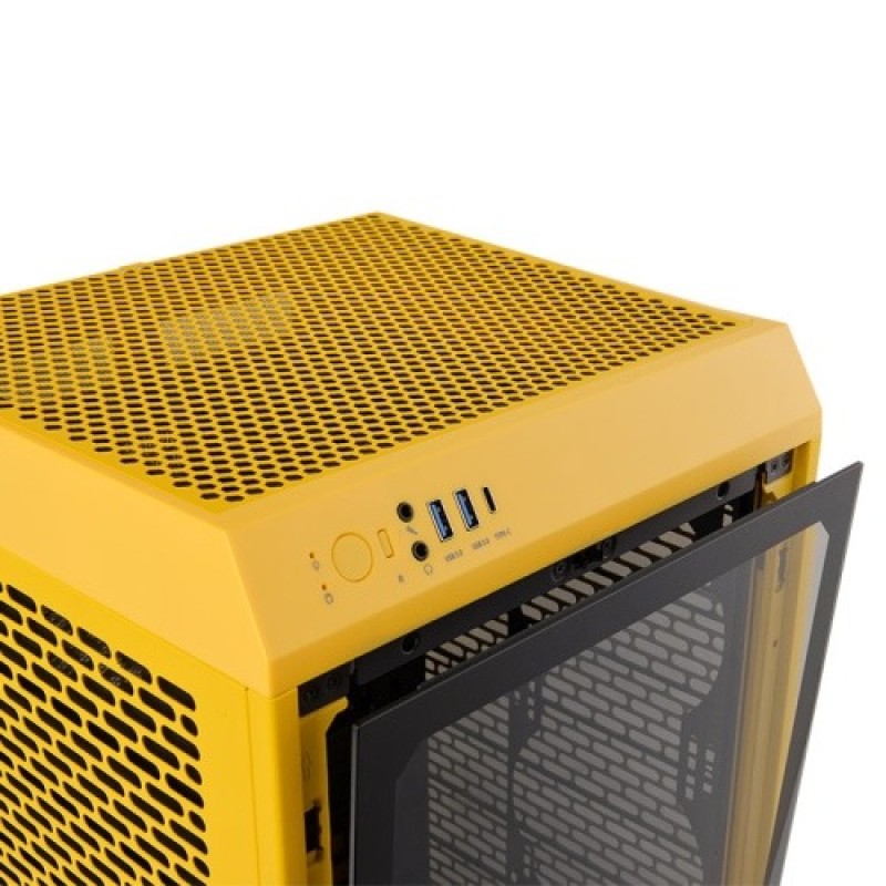 Thermaltake The Tower 200 Mini-ITX PC Case – Bumblebee