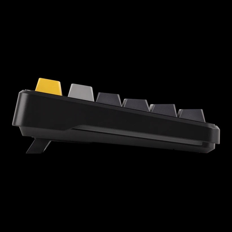 AULA F108 Full Size Gaming Keyboard – Mechanical RGB, 108 Keys (Black Yellow/ Leobog Volcano Switch)