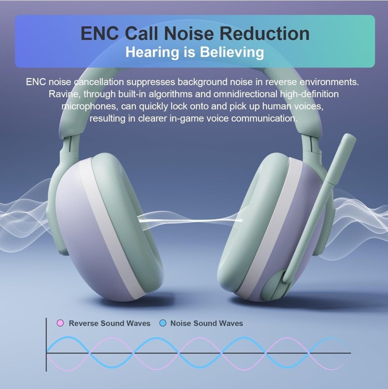PXN RAVINE 308E Wireless Gaming Headset