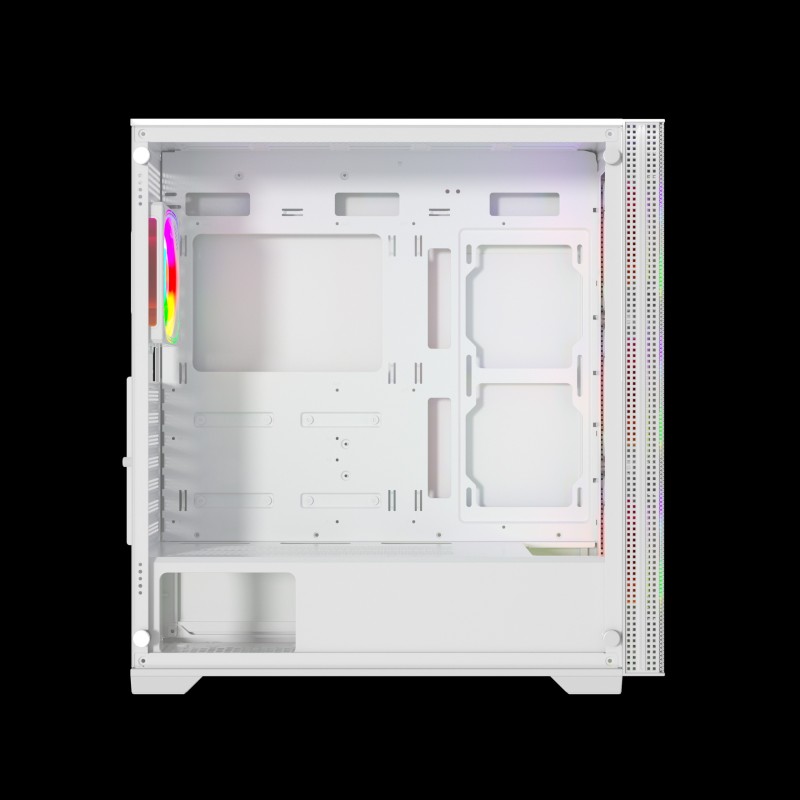 Flashotech GC-01 White Elegant Transparent Casing