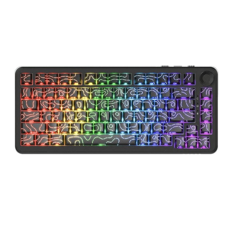AJAZZ AK820 MAX Ultra HE Keyboard(Black/Magnetic Powder Switch)