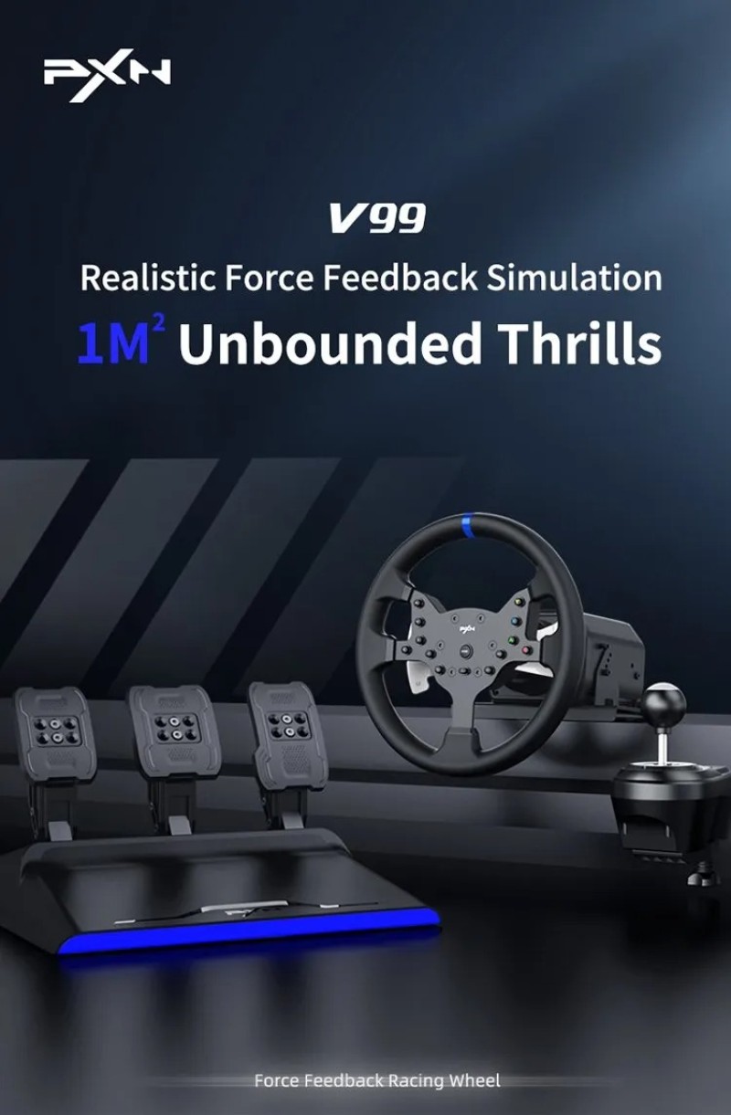 PXN-V99 Racing Simulator Steering Wheel
