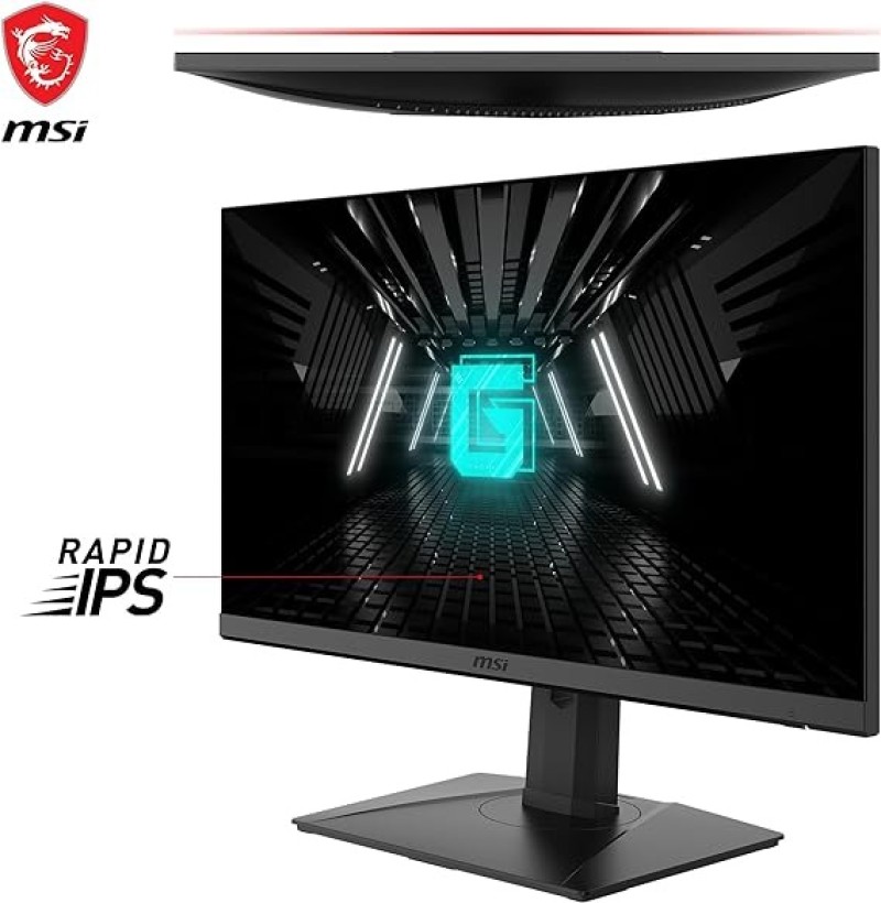 MSI G274QPF E2 27" Gaming Monitor, WQHD 2560 X 1440, 180Hz, 1ms, HDR Ready, Adaptive-Sync, Tilt/Swivel/Pivot/Height Adjustable