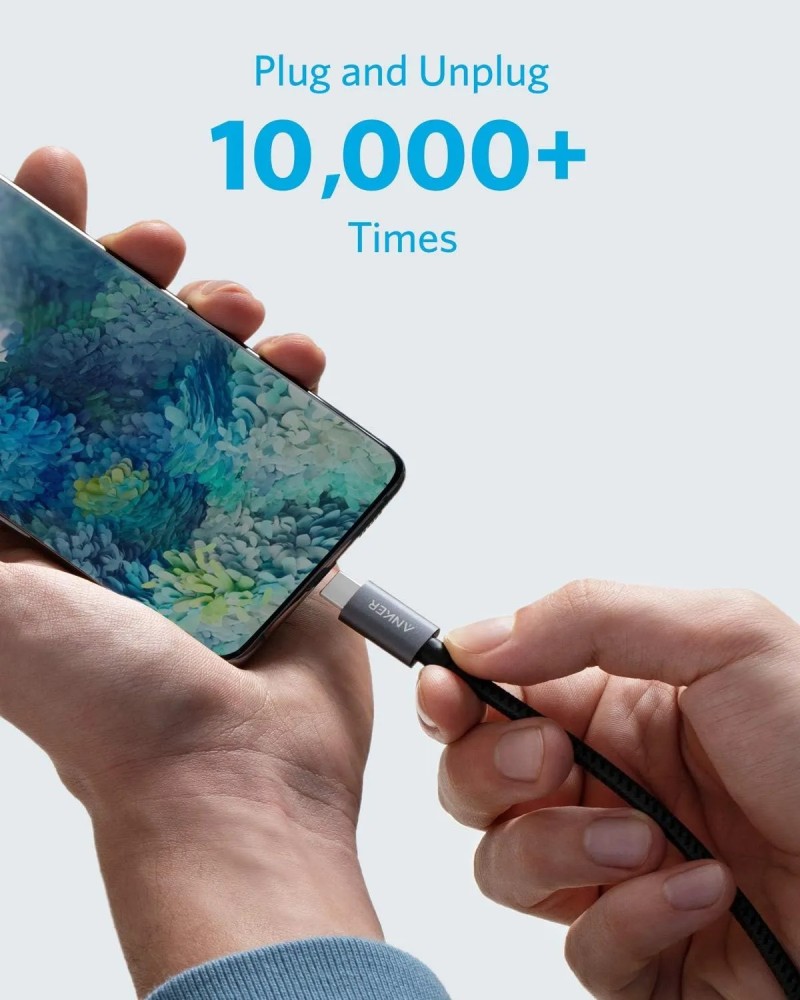 Anker USB-C To HDMI Cable For Home Office 6ft, 4K 60Hz Nylon Braided