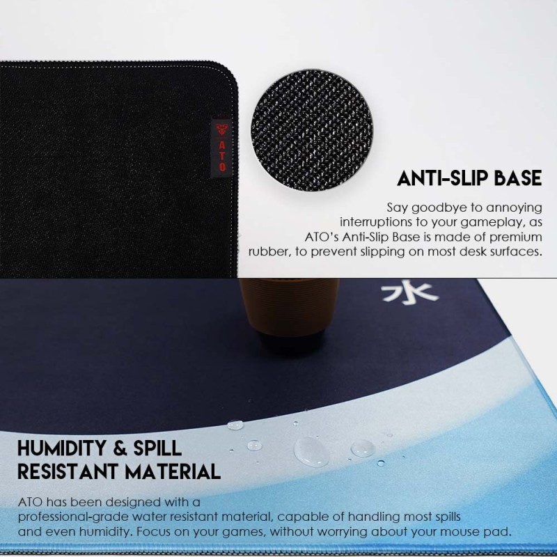 Fantech ATO MP905 Desk Mat (Kanagawa Wave )