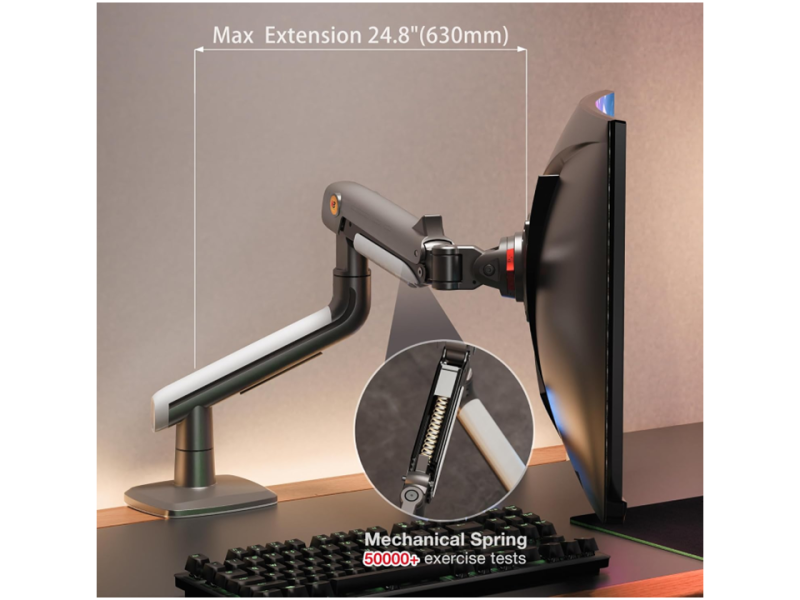 NB North Bayou A5 Heavy-Duty Single Monitor Arm
