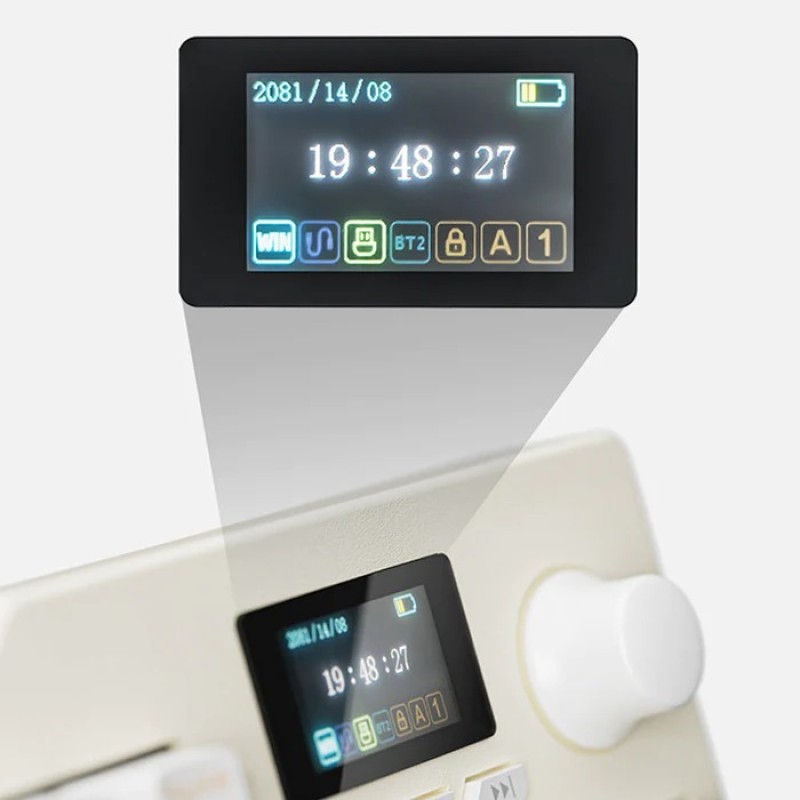 Ajazz AK35I V2 Mechanical Keyboard: Tri-Mode Connection With Screen & Knob