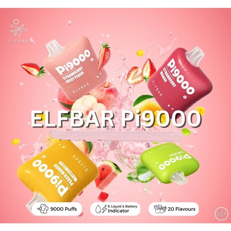 Elf Bar Pi9000 Disposable Vape 9000 Puffs
