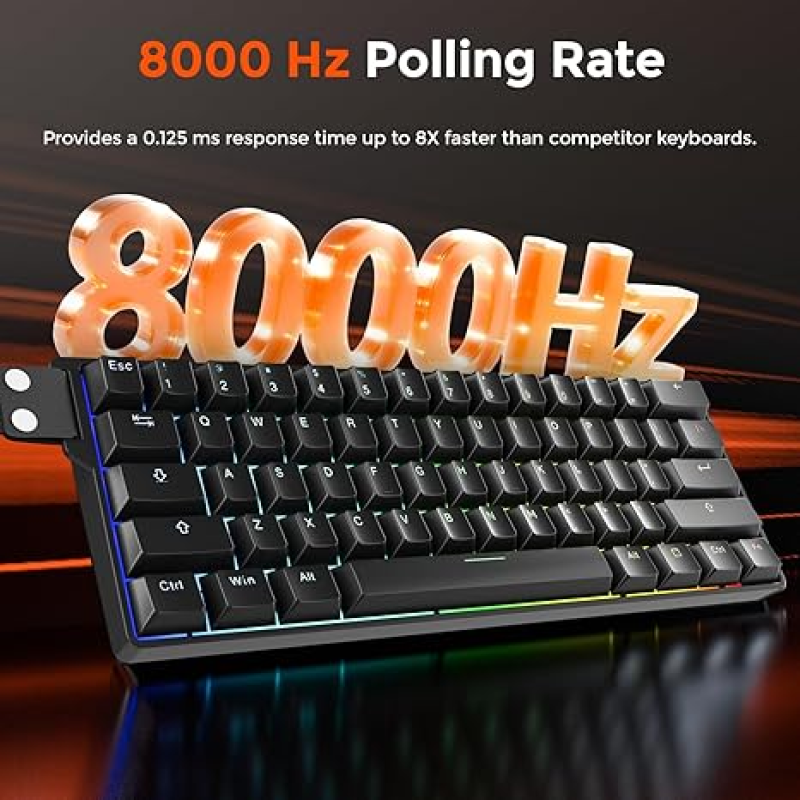 DAREU EK60 HE Magnetic Gaming Keyboard | Fire Switch | 60% Compact Layout