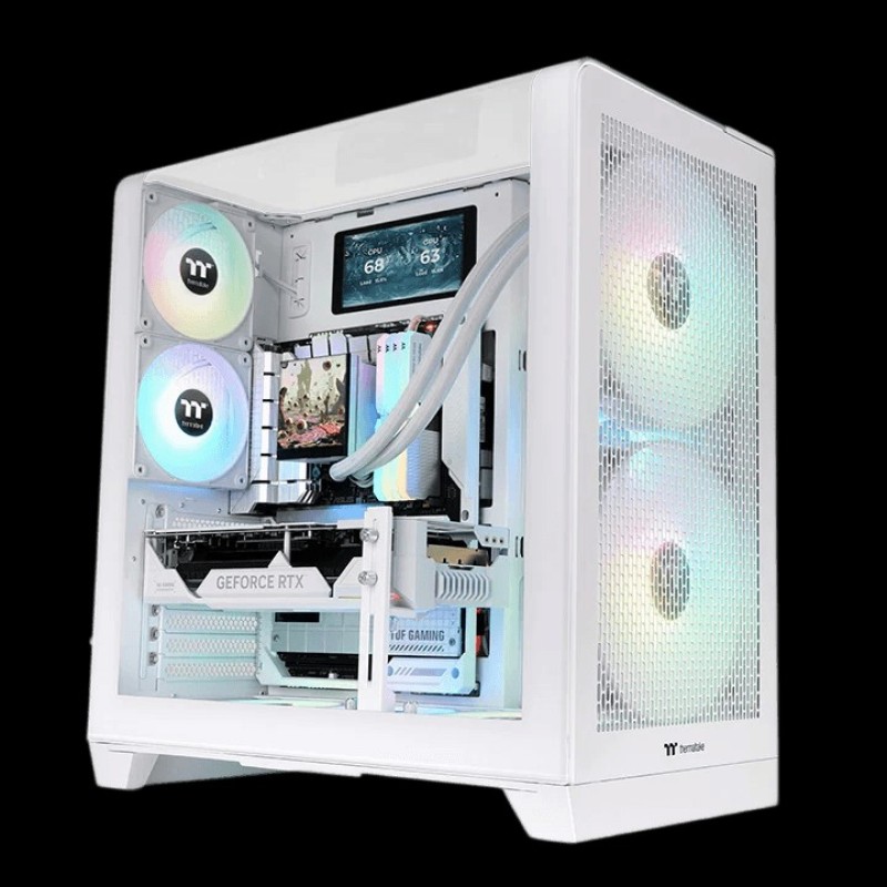 Thermaltake View 390 Air Mid Tower Case Snow