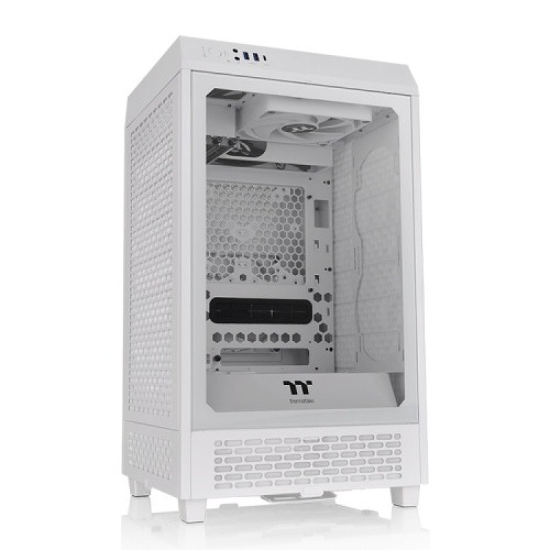Thermaltake The Tower 200 Snow Mini-ITX Vertical Chassis (White)