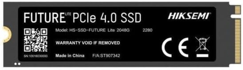 HIKSEMI FUTURE LITE 1024GB NVMe M.2 PCIe Gen 4 SSD Up To 5000MB/s