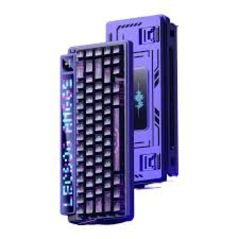 AULA LEOBOG AMG65 Wireless Mechanical Keyboard – Dual Screen, Tri-Mode, Hot-Swappable, 65% Gaming Keyboard