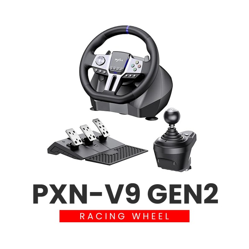 PXN V9 GEN2 Racing Wheel – Ultimate Multi-Platform Driving Experience