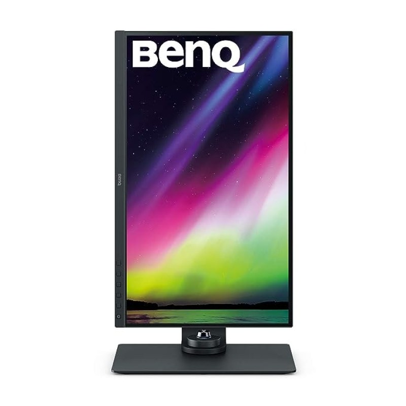 BenQ Sw270C 27 Inches (68.58 Cm) 2560 X 1440 Pixels, LCD 2K Photo Editing Monitor, Of Adobe RGB, Of Srgb/Rec.709, And Of Dci-P3/Display P3, USB-C Connectivity, Black