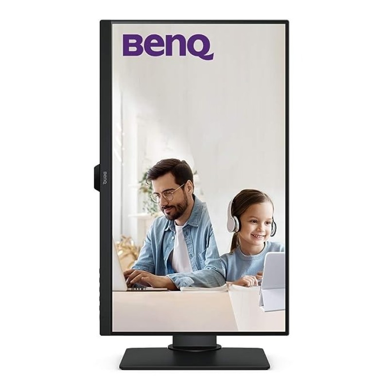 BenQ GW2780T 27 Inch (68cm) 1920 X 1080 Pixels IPS Full HD Ultra-Slim Bezel Monitor- Height Adjustment, Eye Care, Anti-Glare, Brightness Intelligence, Speakers, Color Weakness Mode, HDMI, DP (Black)