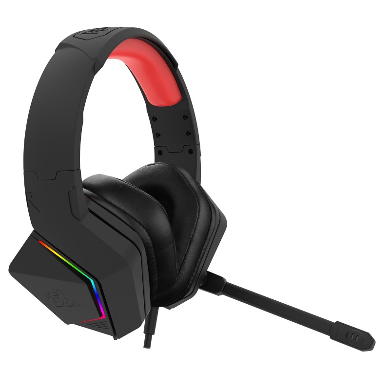 Redragon H390 PARIS RGB Gaming Headset – 7.1 Surround Sound (Black)