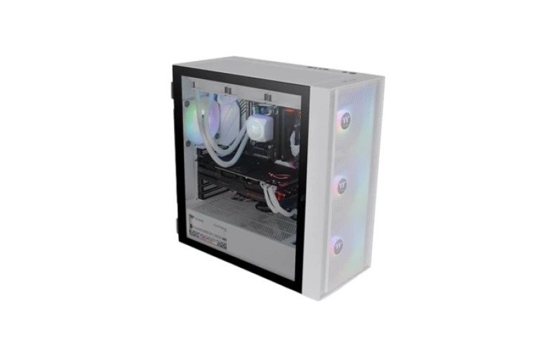 Thermaltake H570 TG ARGB Snow Mid-Tower Case – White