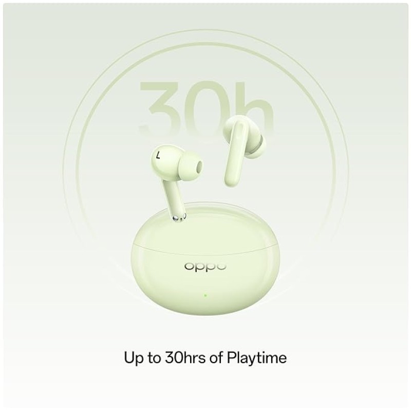 OPPO Enco Air3 Pro True Wireless In Ear Earbuds With Industry First Composite Bamboo Fiber, 49dB ANC, 30H Playtime, 47ms Ultra Low Latency,Fast Charge,BT 5.3