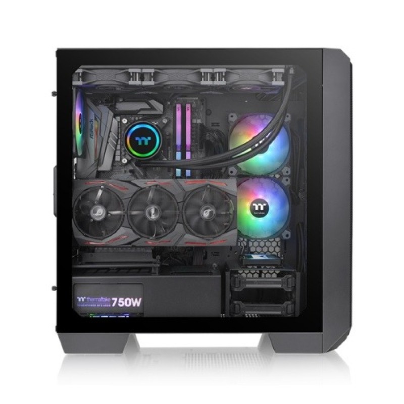 Thermaltake View 300 MX Mid Tower Chassis – Dual Front Panel, ARGB Edition