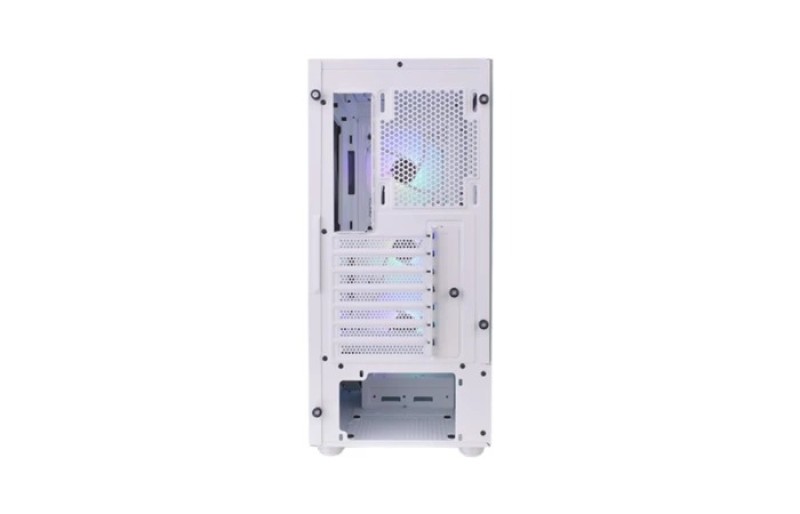 Thermaltake S200 TG ARGB Snow Mid-Tower ATX PC Case – White