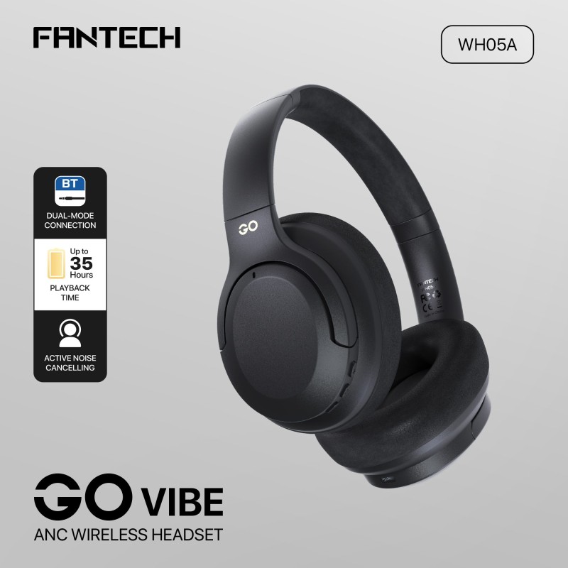 Fantech WH05A Go Vibe ANC Wireless Headphone Price In Nepal | Bluetooth 5.3