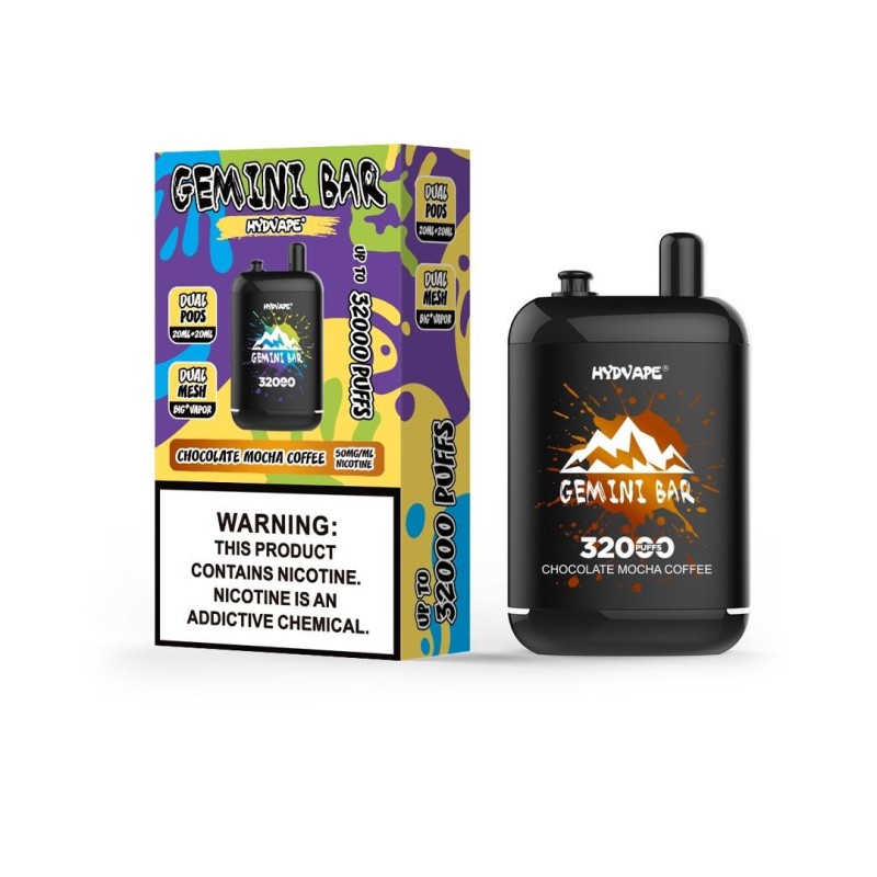 Gemini Bar 32000 Puffs Disposable Vape – High-Capacity & Rechargeable | Nepal