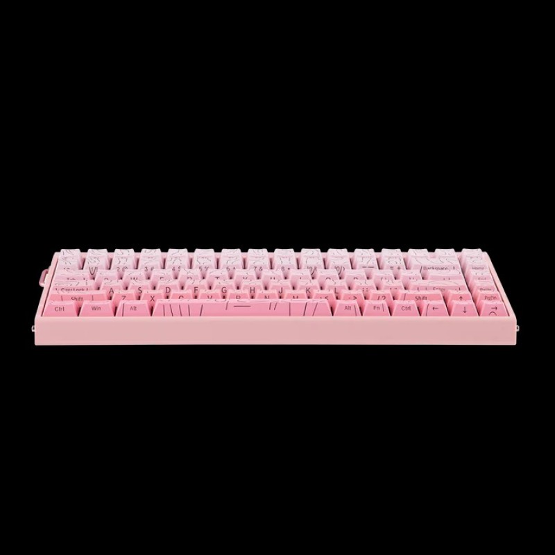 AULA Hero84 HE Hall Effect Magnetic Keyboard(Gradient-Pink) – 8K Hz, Rapid Trigger, RGB Gaming Keyboard