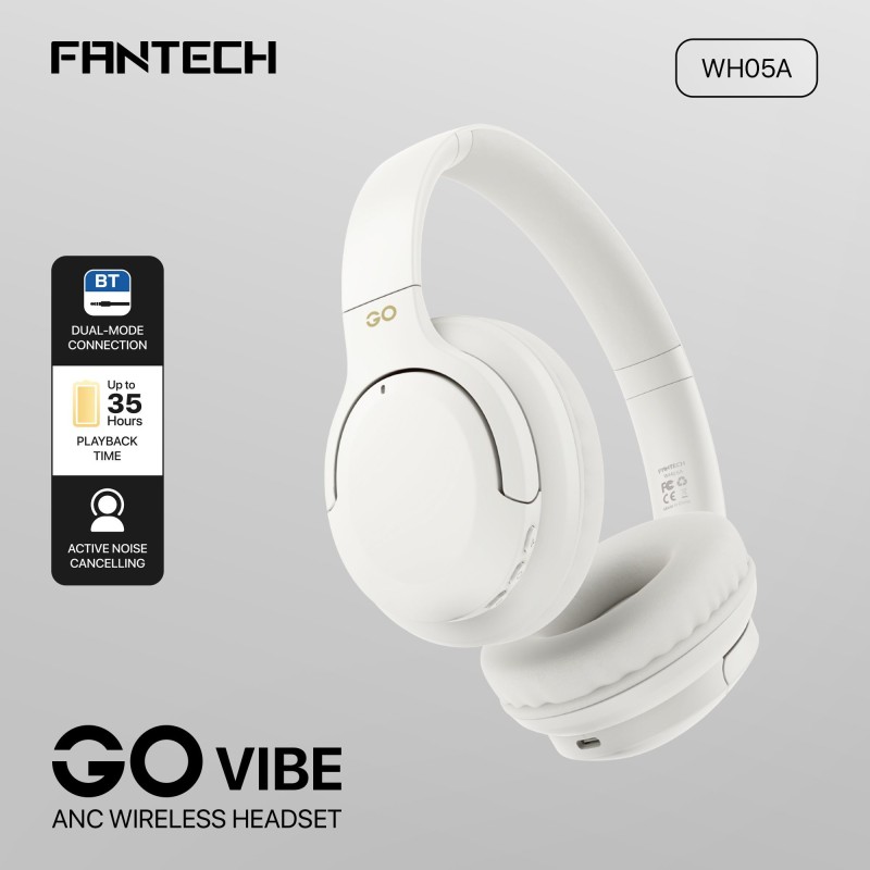 Fantech WH05A Go Vibe ANC Wireless Headphone Price In Nepal | Bluetooth 5.3