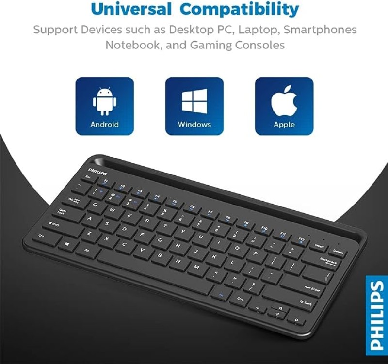 Philips K624 Bluetooth Multi-Device Keyboard