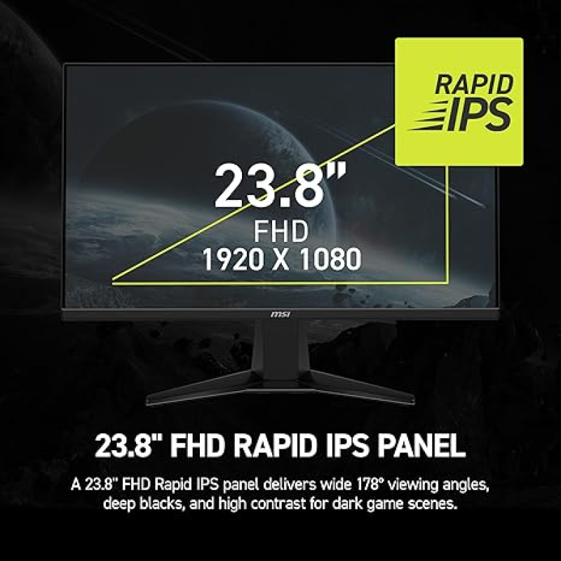 MSI MAG 245F X24 24″ FHD 240Hz Gaming Monitor