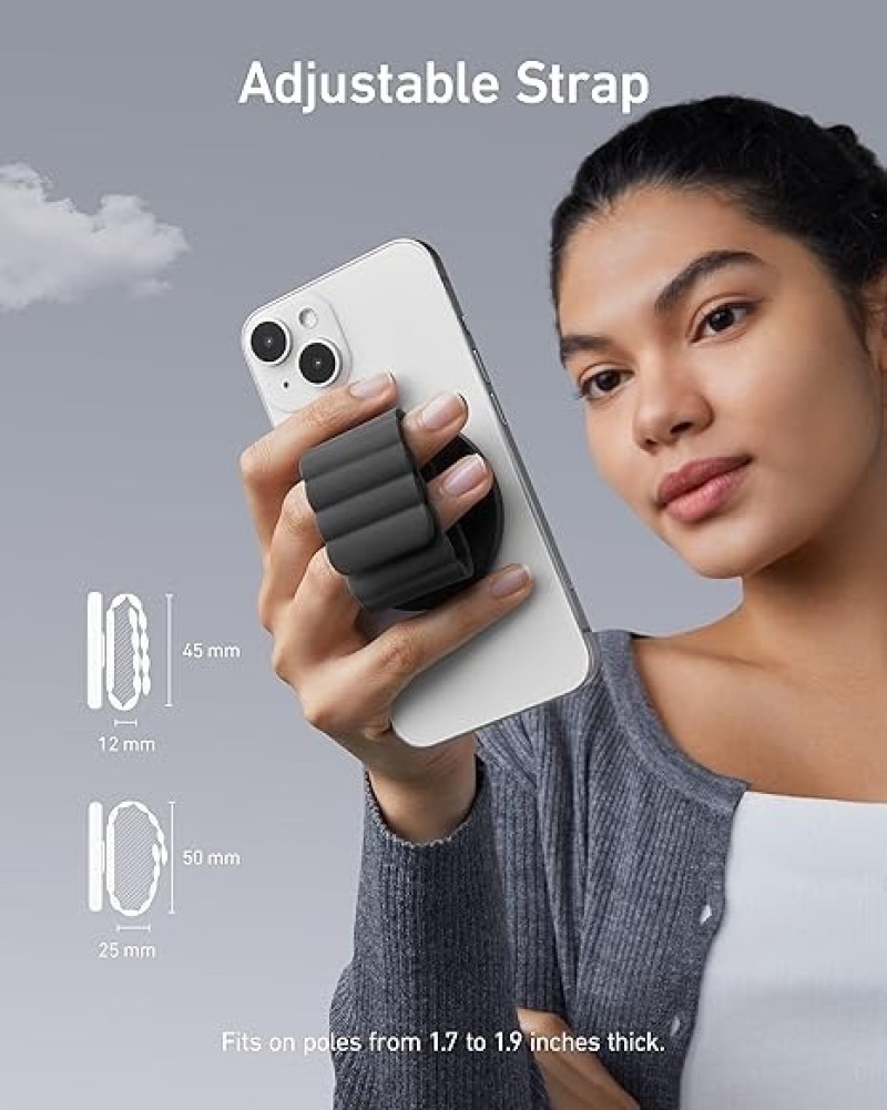 Anker Magnetic Phone Grip (MagGo) | Sweat Resistant | 620 Magnetic Smartphone Grip