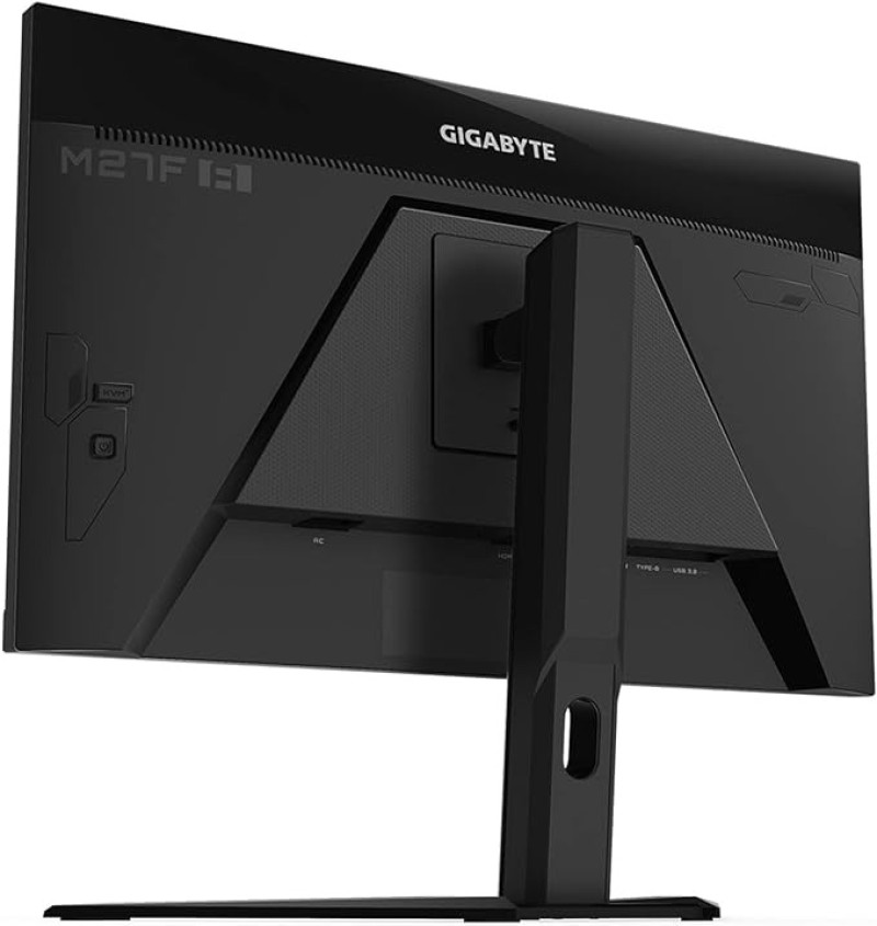 GIGABYTE M27F A 27" 165Hz 1080P -KVM Gaming -Monitor, 1920x1080 IPS Display, 1ms (GTG) Response Time, 99% SRGB, VESA DisplayHDR 400, 2X HDMI 2.0, 1x Displayport 1.2, 1 X USB Type-C (M27F A-SA)