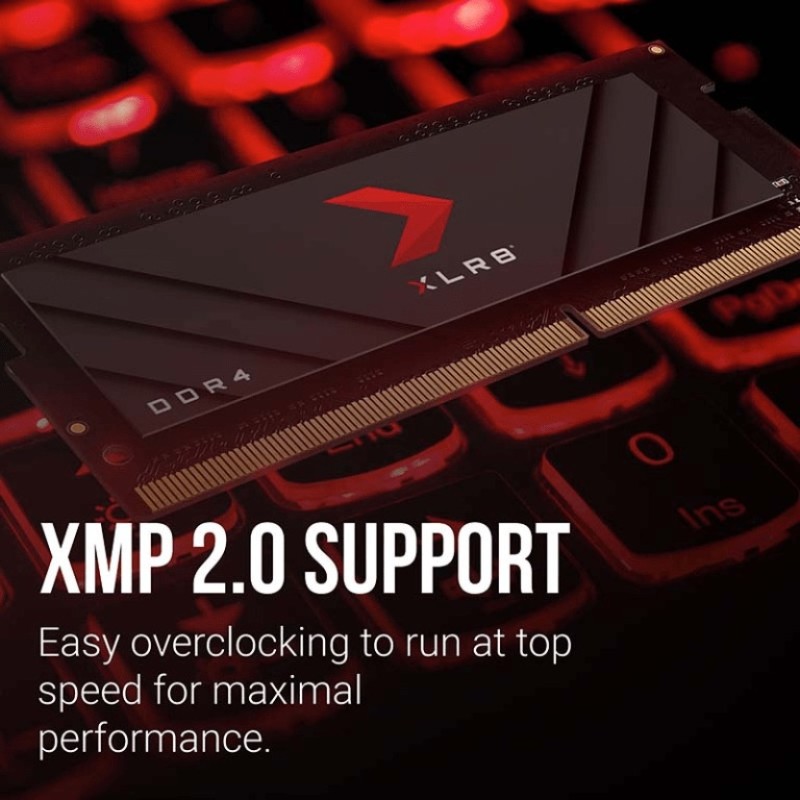 PNY XLR8 Gaming DDR4 3200MHz Laptop Memory