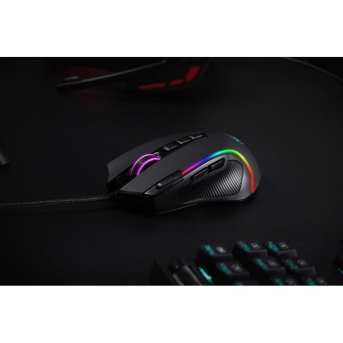 Redragon M612 Predator RGB Gaming Mouse, 8000 DPI