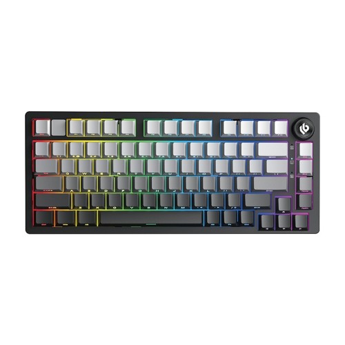 LEOBOG Hi75C Pro Wireless Mechanical Keyboard – Gradient Grey (Reaper Linear Switch)